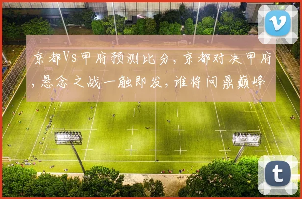 京都Vs甲府预测比分,京都对决甲府,悬念之战一触即发,谁将问鼎巅峰